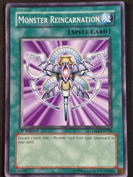 Monster Reincarnation - Starter Deck: Jaden Yuki / Starter Deck: Yugi Reloaded #YSDJ-EN028