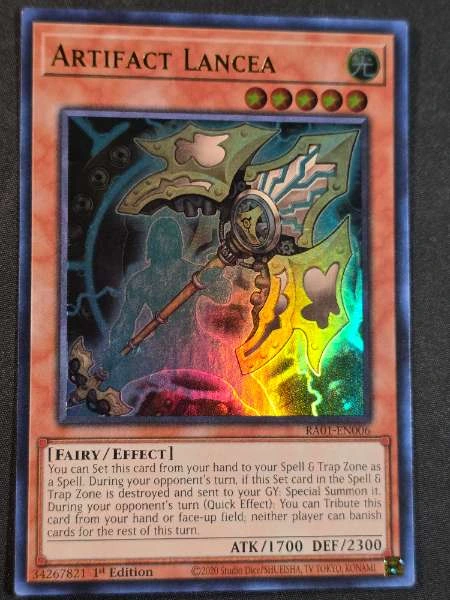 Artifact Lancea - 25th Anniversary Rarity Collection #RA01-EN006