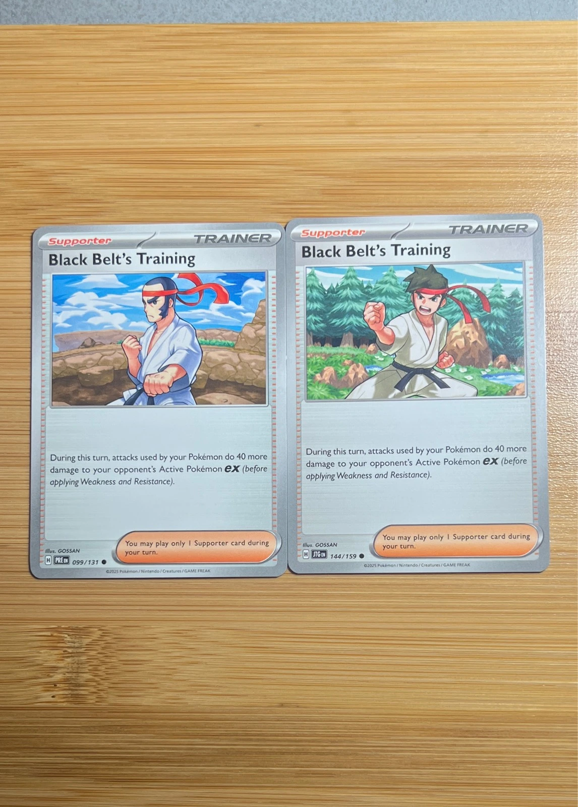 Black Belt's Training 2x - Pokémon PRE JTG #099/131