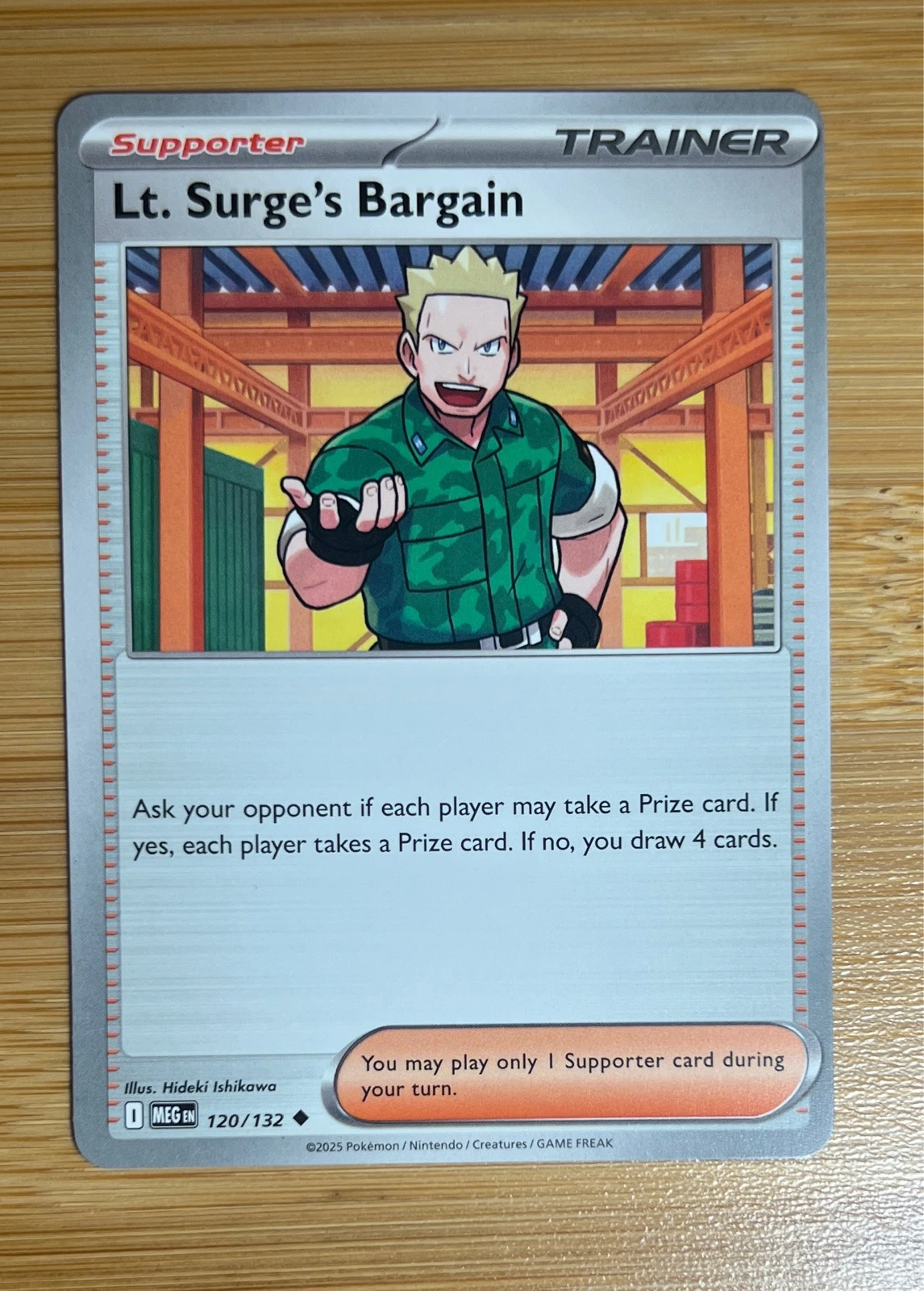 Lt. Surge's Bargain - Pokémon Mega Evolutions #120/132