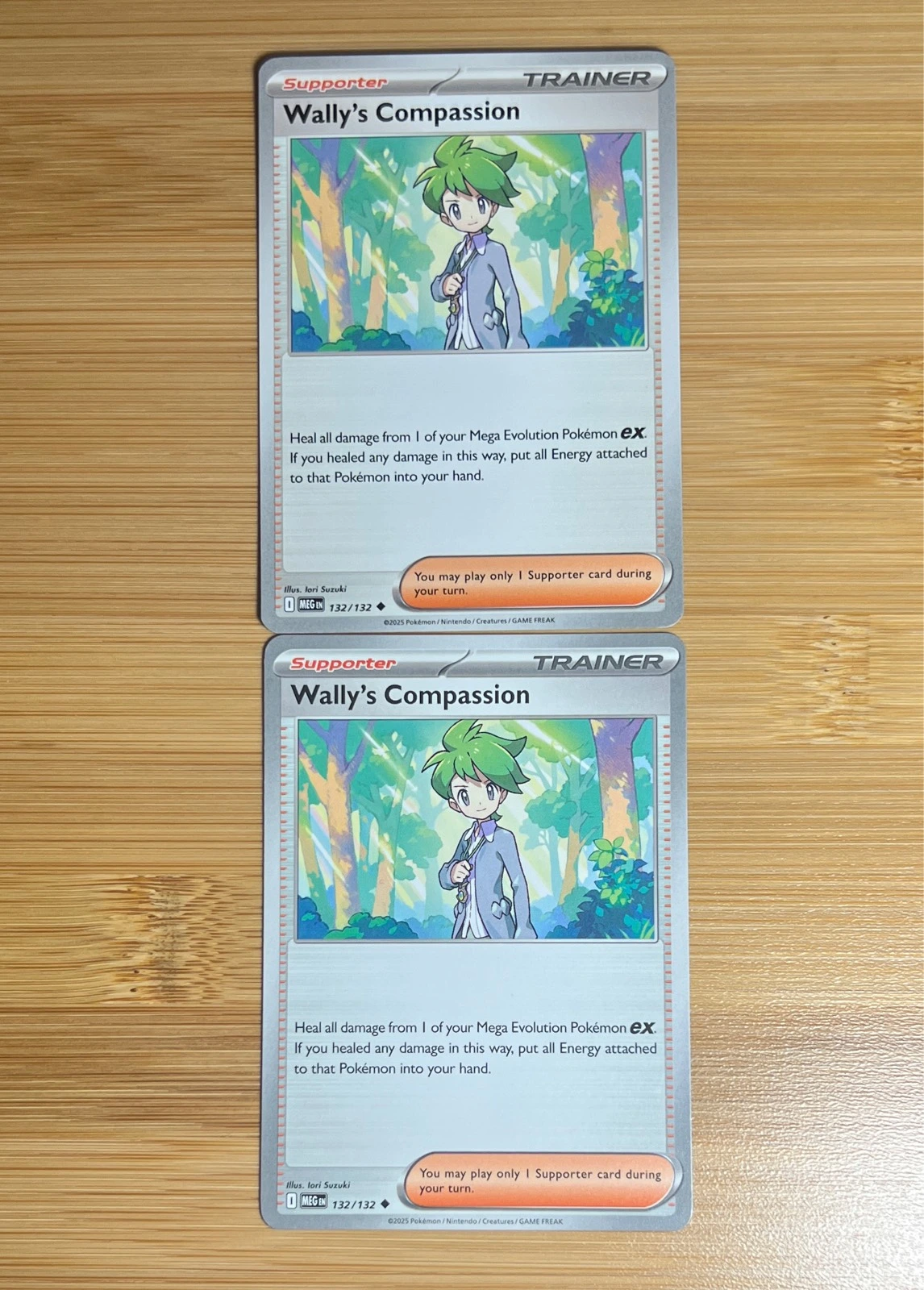Wally's Compassion 2x - Pokémon Mega Evolutions #132/132