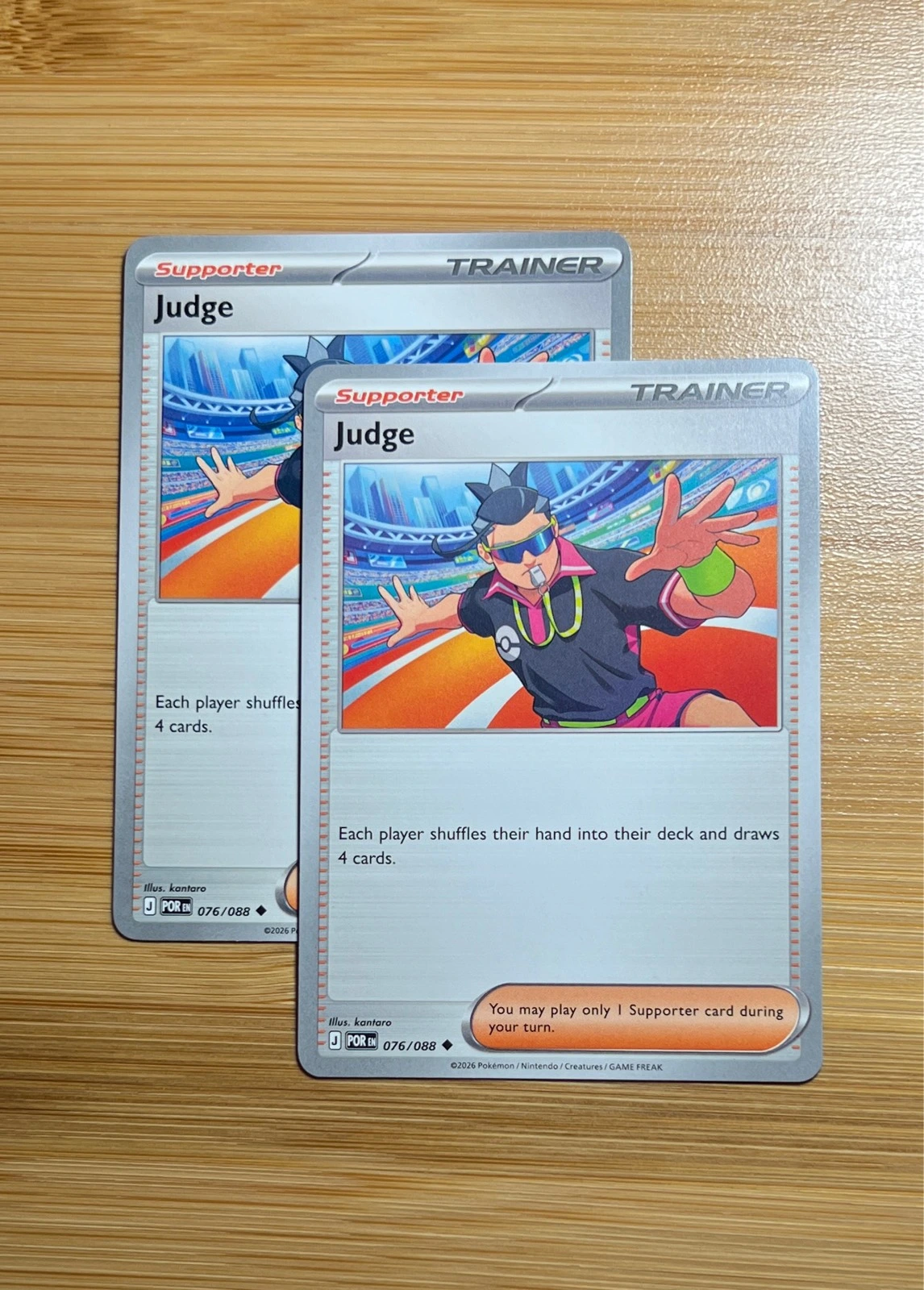 Judge 2x - Pokémon Perfect Order #076/088