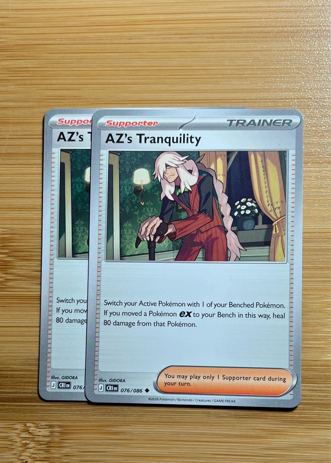 AZ's Tranquility 2x - Pokémon Chaos Rising #076/086
