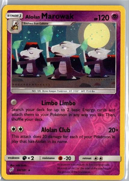 Alolan Marowak - Team Up #64/181