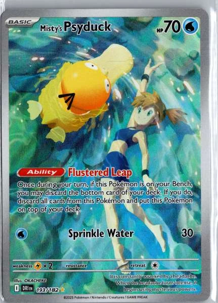 Misty's Psyduck - Destined Rivals #193/182