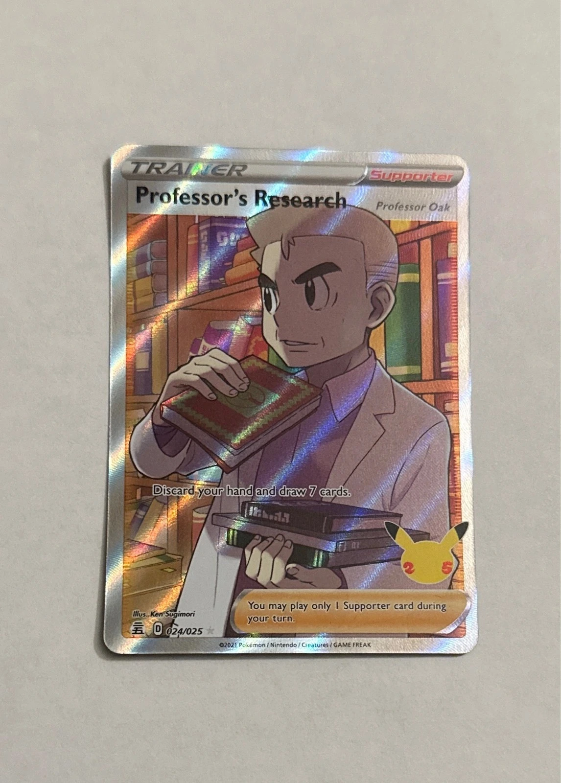 Professor's Research - Pokémon Celebrations #024/025