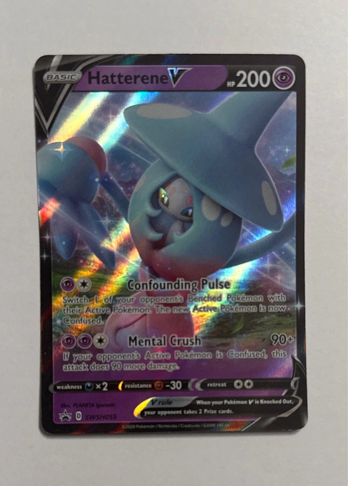 Hatterene V - Sword & Shield Promos #SWSH055