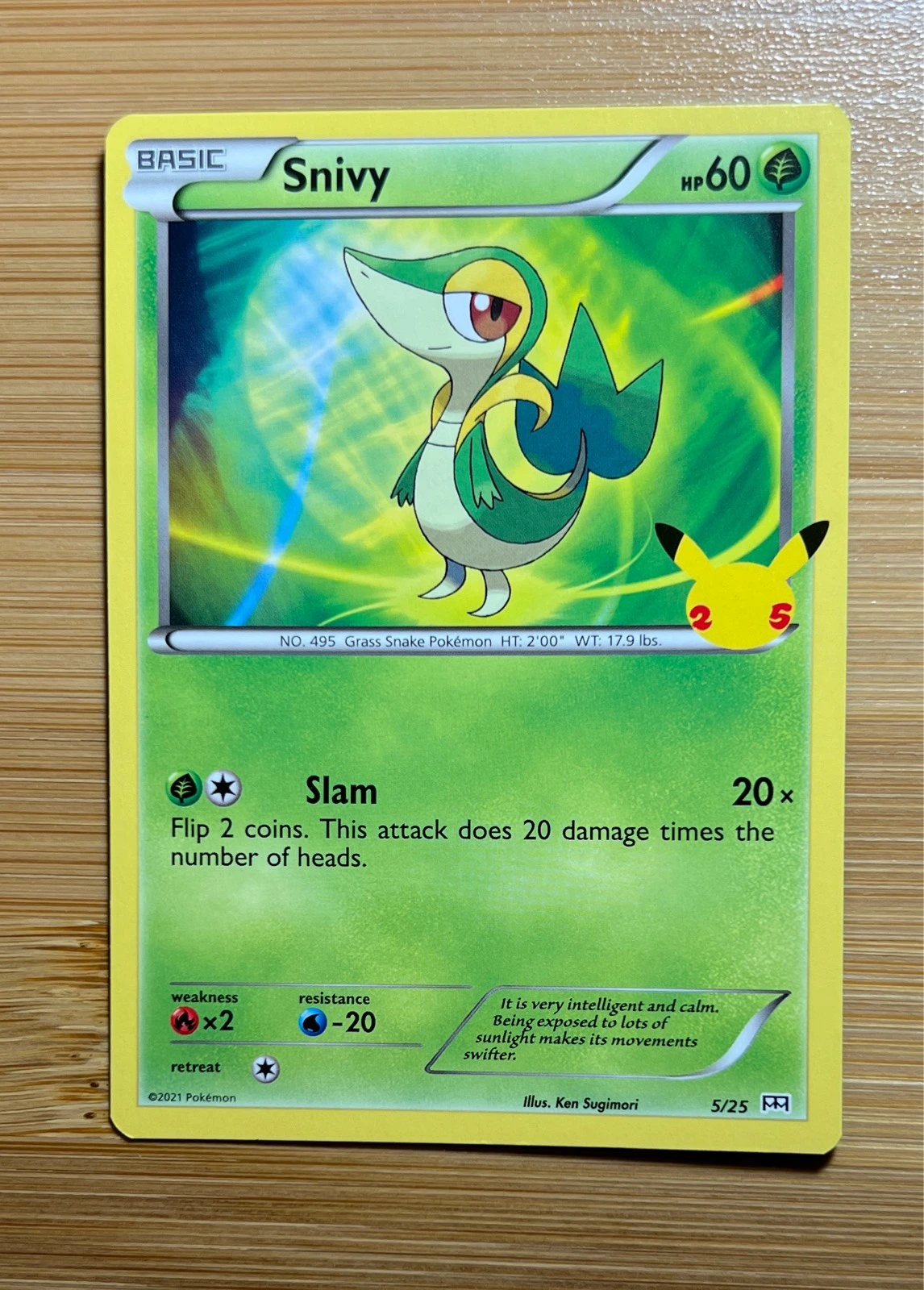 Snivy - Pokémon Celebrations #5/25