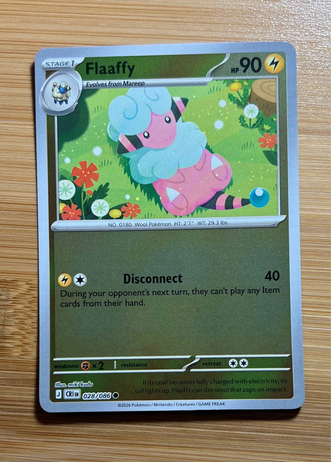 Flaaffy - Pokémon Chaos Rising #028/086