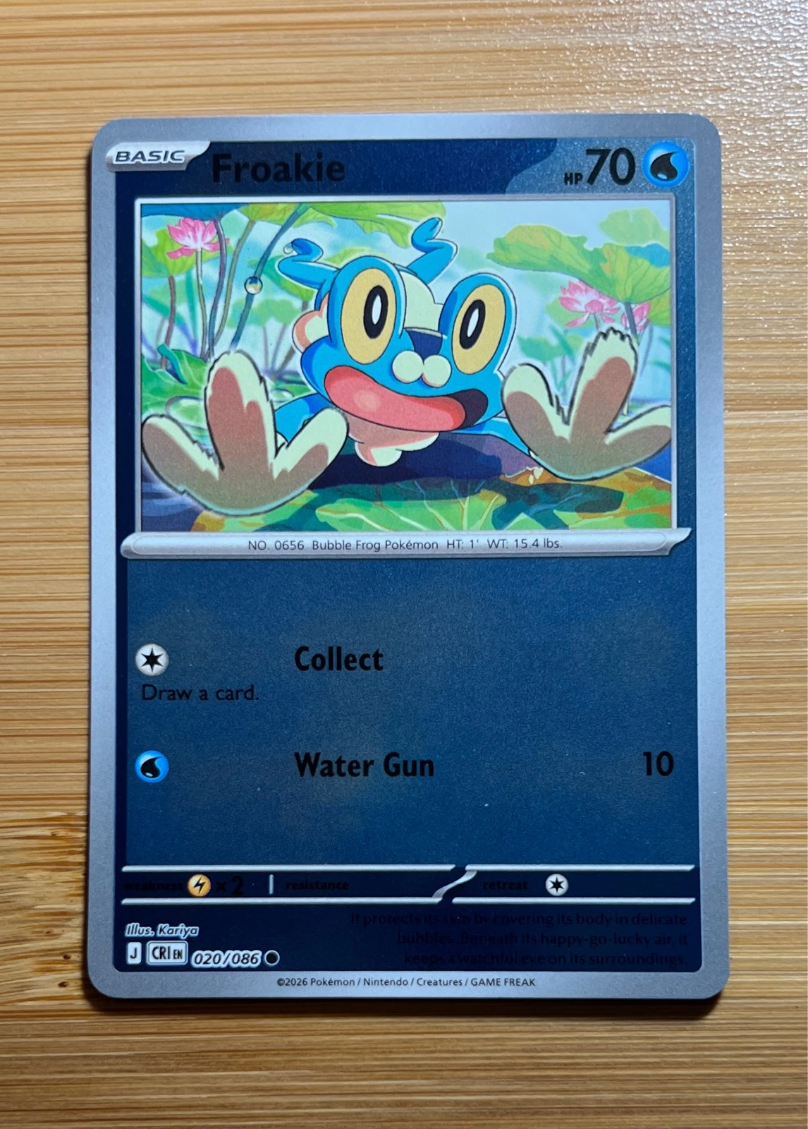 Froakie - Pokémon Chaos Rising #020/086