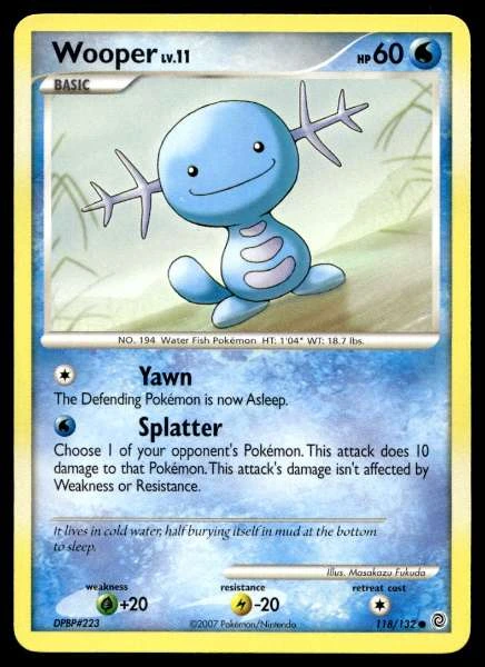 Wooper - Secret Wonders #118/132