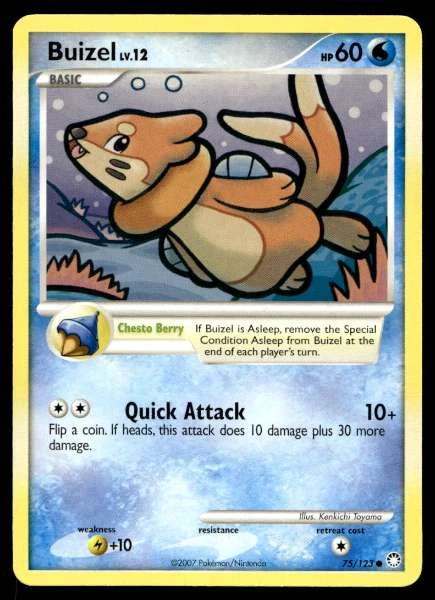 Buizel - Mysterious Treasures #75/123