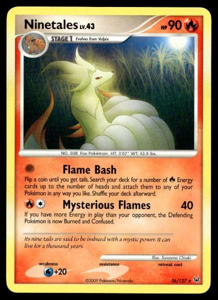 Ninetales - Platinum #36/127