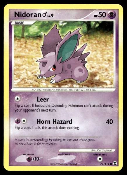 Nidoran ♂ - Rising Rivals #72/111