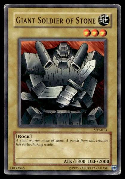 Giant Soldier of Stone - Starter Deck: Yugi #SDY-013