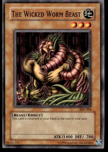 The Wicked Worm Beast - Starter Deck: Kaiba #SDK-004