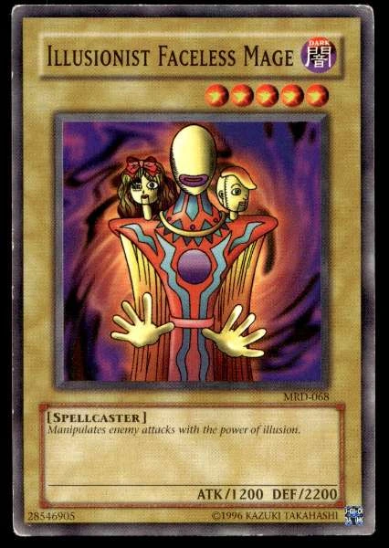 Illusionist Faceless Mage - Metal Raiders #MRD-068