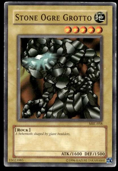Stone Ogre Grotto - Magic Ruler #MRL-058