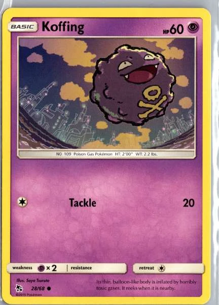 Koffing - Hidden Fates #28/68