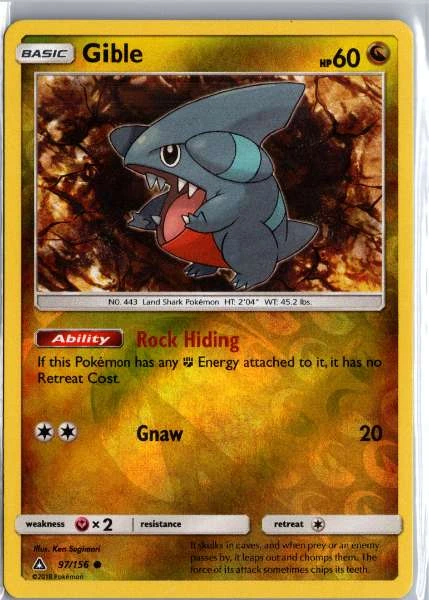 Gible - Ultra Prism #97/156