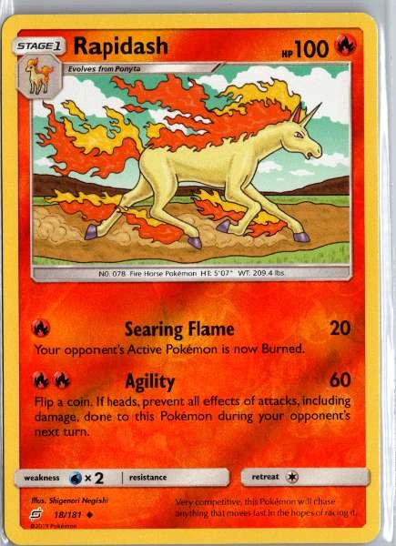 Rapidash - Team Up #18/181