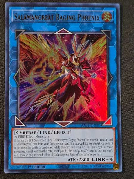 Salamangreat Raging Phoenix - 25th Anniversary Rarity Collection #RA04-EN083