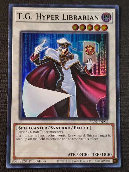 T.G. Hyper Librarian - Rarity Collection 25th Anniversary Edition #RA02-EN027