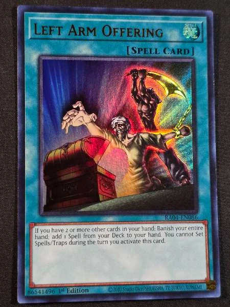 Left Arm Offering - 25th Anniversary Rarity Collection #RA04-EN086