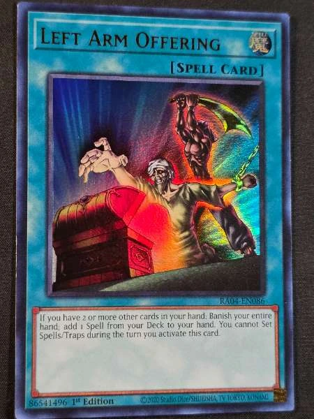 Left Arm Offering - 25th Anniversary Rarity Collection #RA04-EN086
