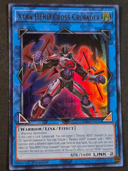 Xtra HERO Cross Crusader - 25th Anniversary Rarity Collection #RA04-EN076