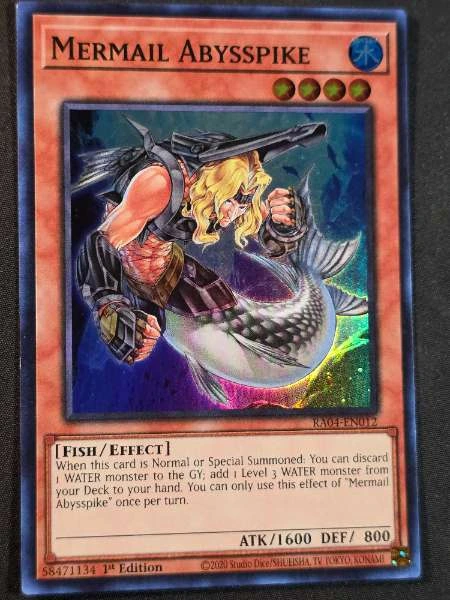 Mermail Abysspike - 25th Anniversary Rarity Collection #RA04-EN012