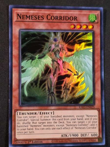 Nemeses Corridor - Rarity Collection 25th Anniversary Edition #RA03-EN025
