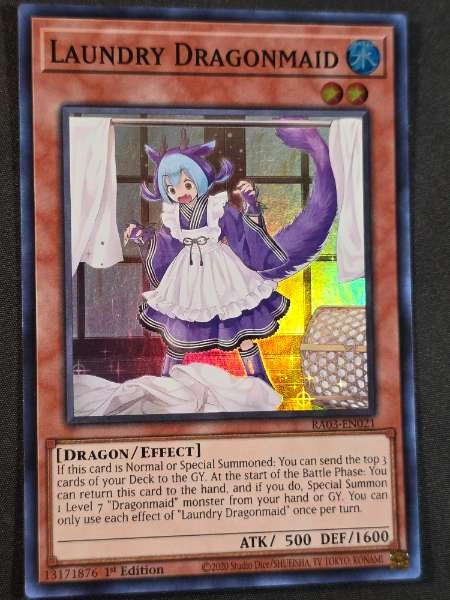 Laundry Dragonmaid - Rarity Collection 25th Anniversary Edition #RA03-EN021