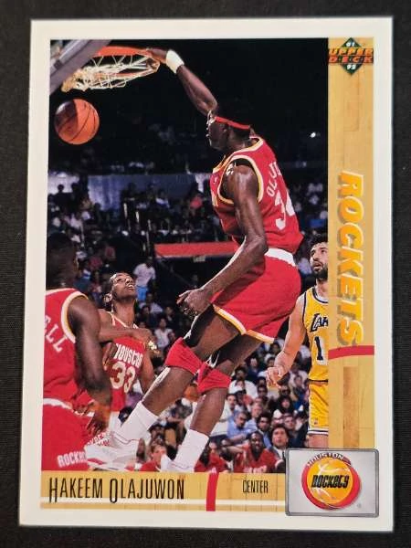 Hakeem Olajuwon - 1991-92 Upper Deck #254