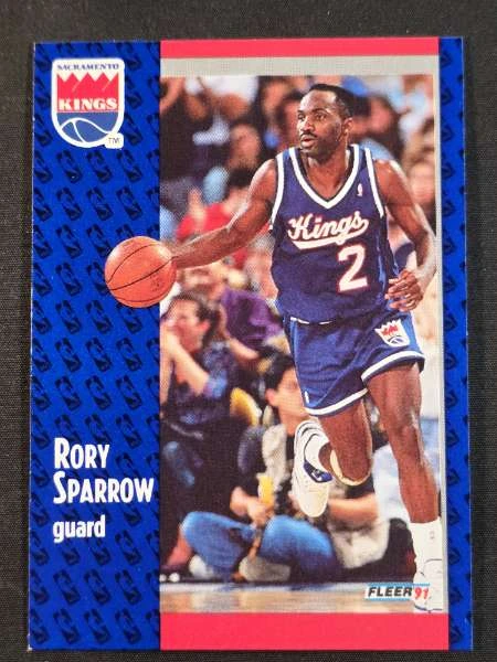 Rory Sparrow - 1991-92 Fleer #180