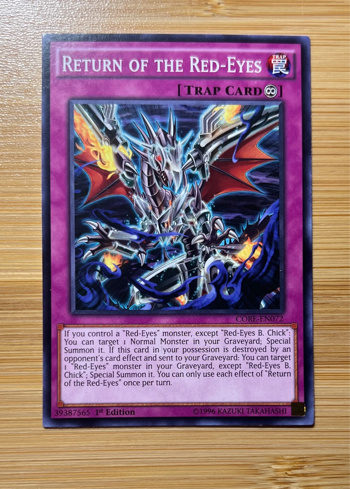 Return of the Red-Eyes - Clash of Rebellions #CORE-EN072