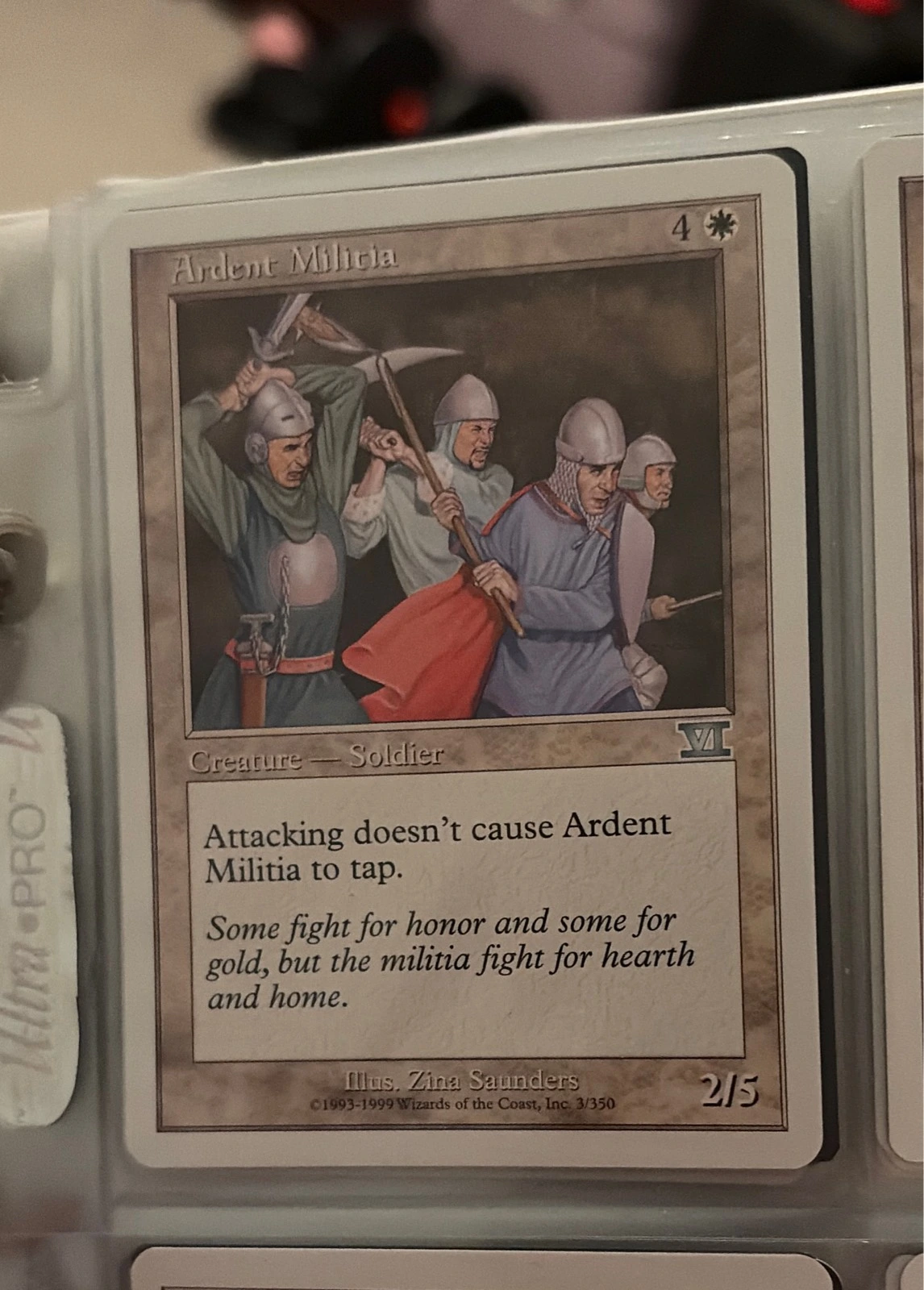 Ardent Militia - Classic Sixth Edition #3/350