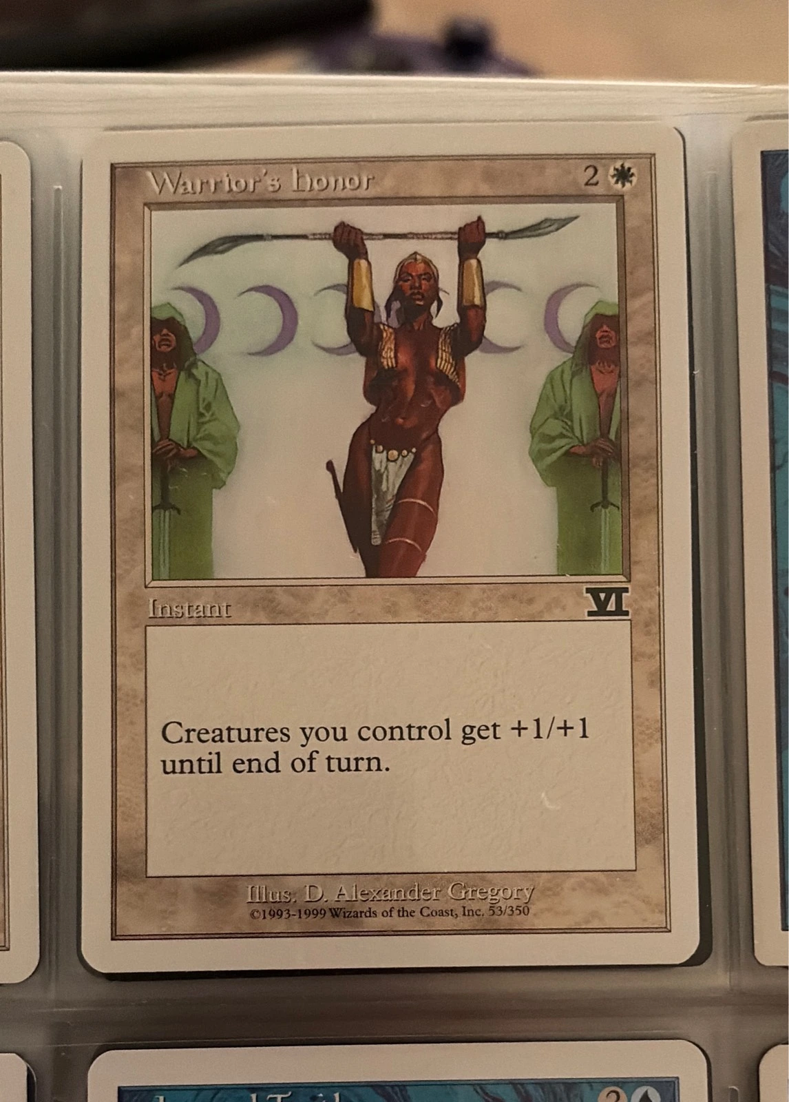 Warrior's Honor - Classic Sixth Edition #53/350