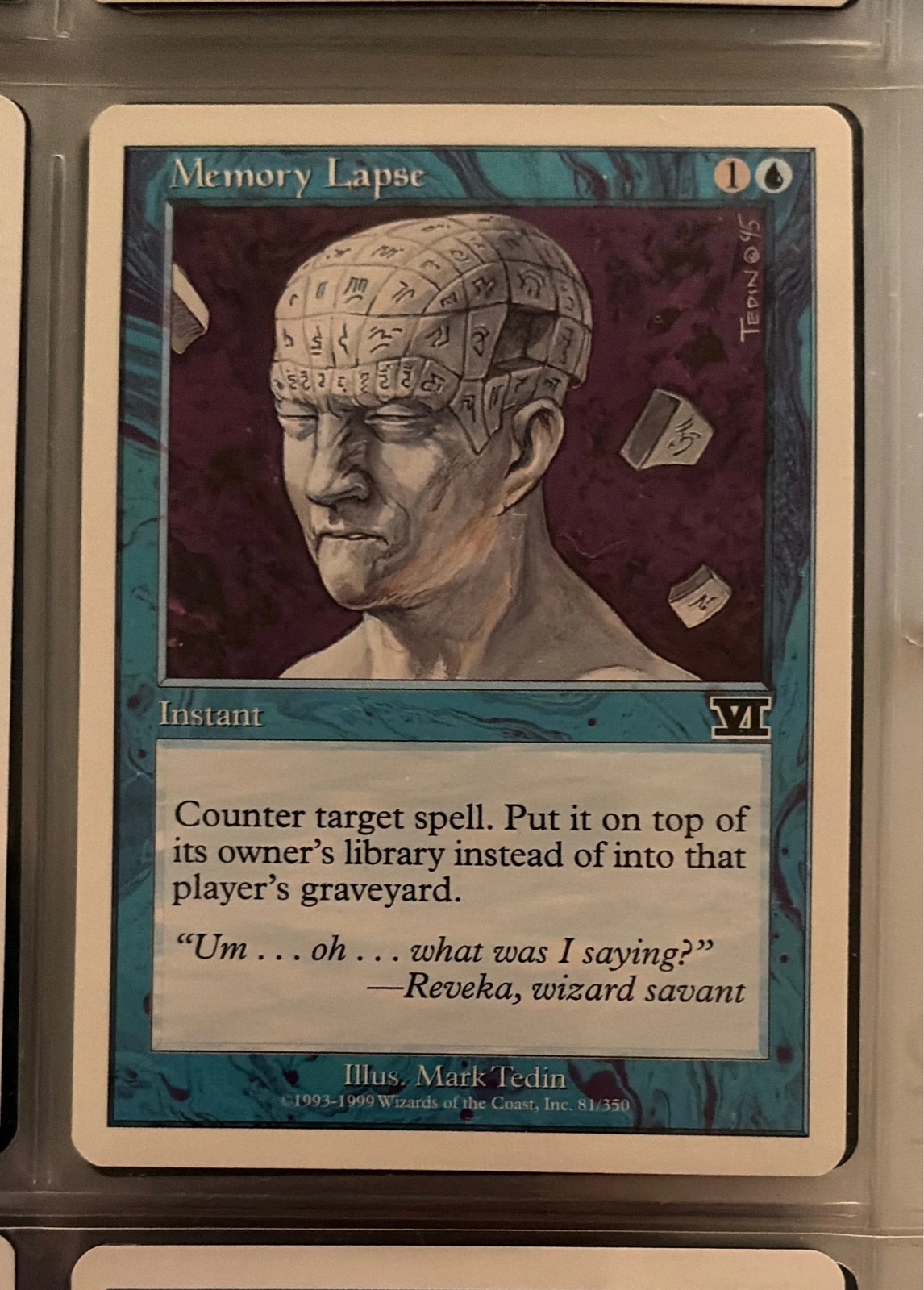 Memory Lapse - Classic Sixth Edition #81/350