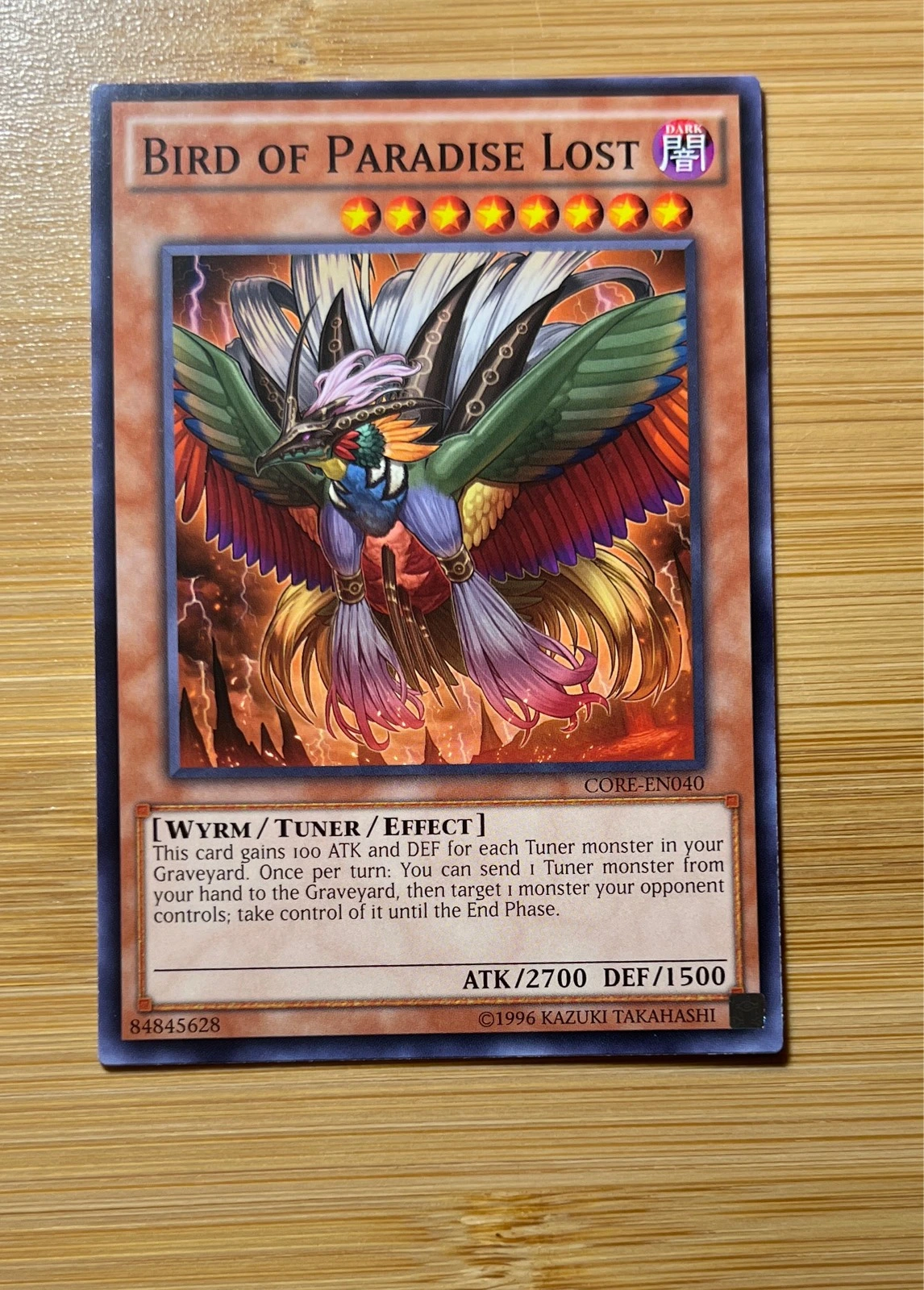 Bird of Paradise Lost - Clash of Rebellions #CORE-EN040