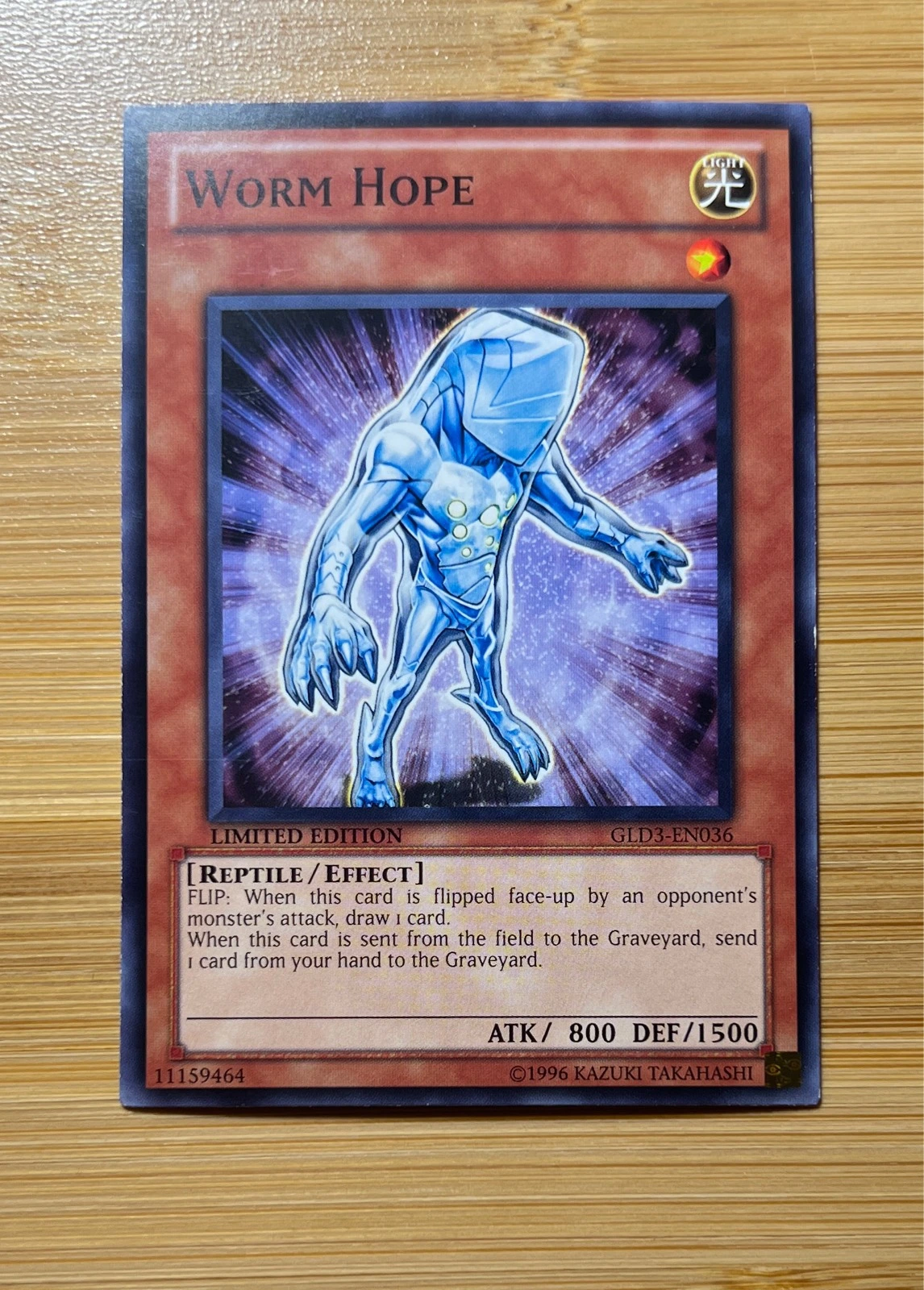 Worm Hope - Gold Series 3: Haunted Mine #GLD3-EN036