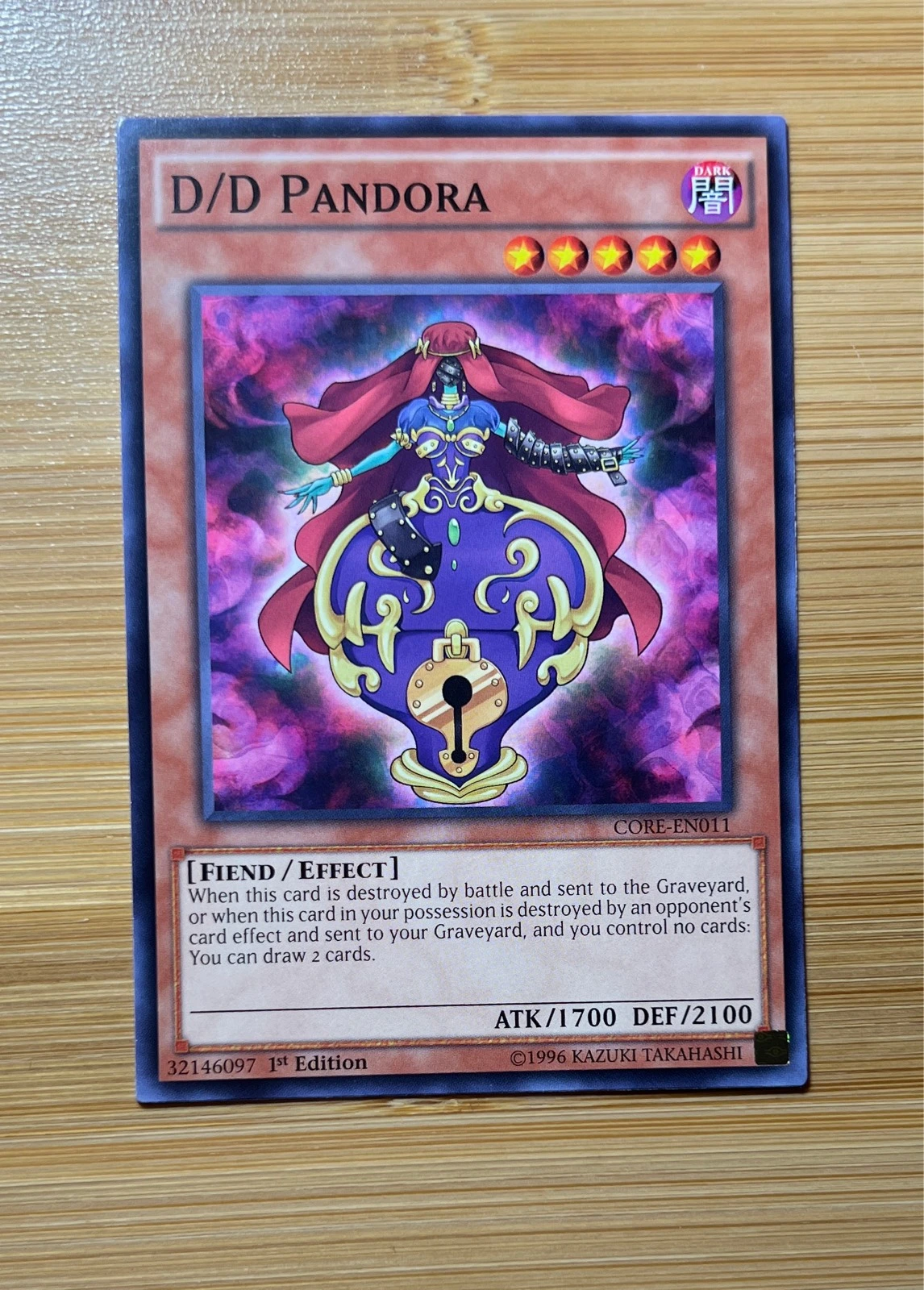 D/D Pandora - Clash of Rebellions #CORE-EN011