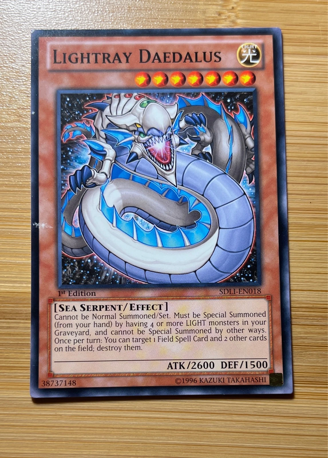 Lightray Daedalus - Structure Deck: Lightsworn Judgment #SDLI-EN018
