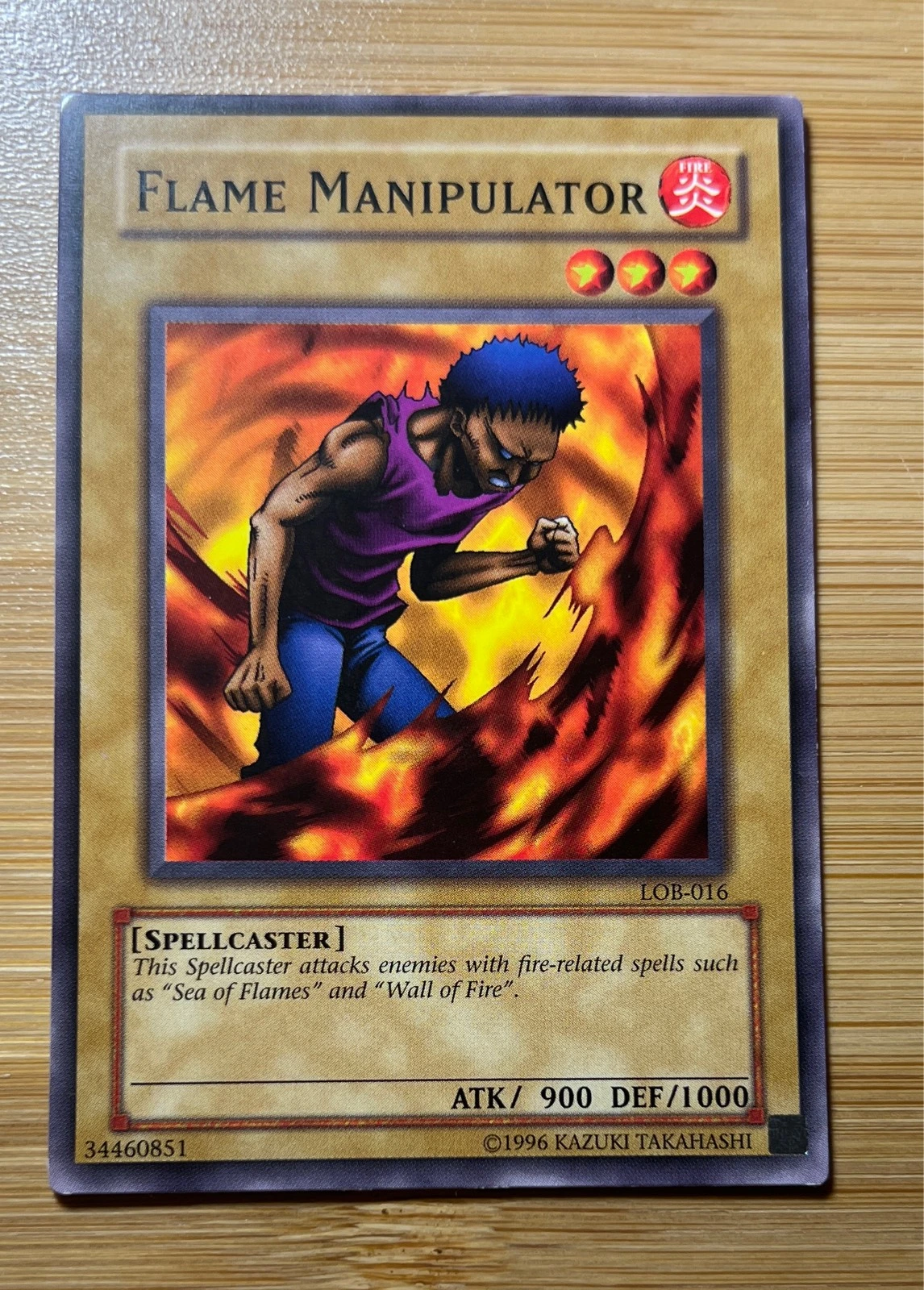 Flame Manipulator - Legend of Blue Eyes White Dragon #LOB-016