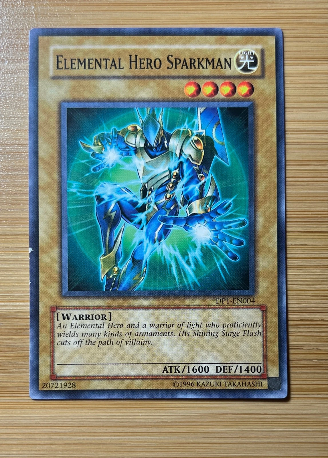 Elemental Hero Sparkman - Duelist Pack: Jaden Yuki #DP1-EN004