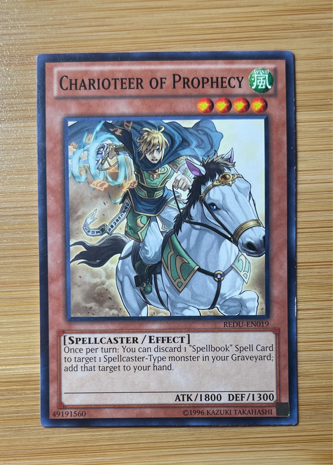 Charioteer of Prophecy - Return of the Duelist #REDU-EN019