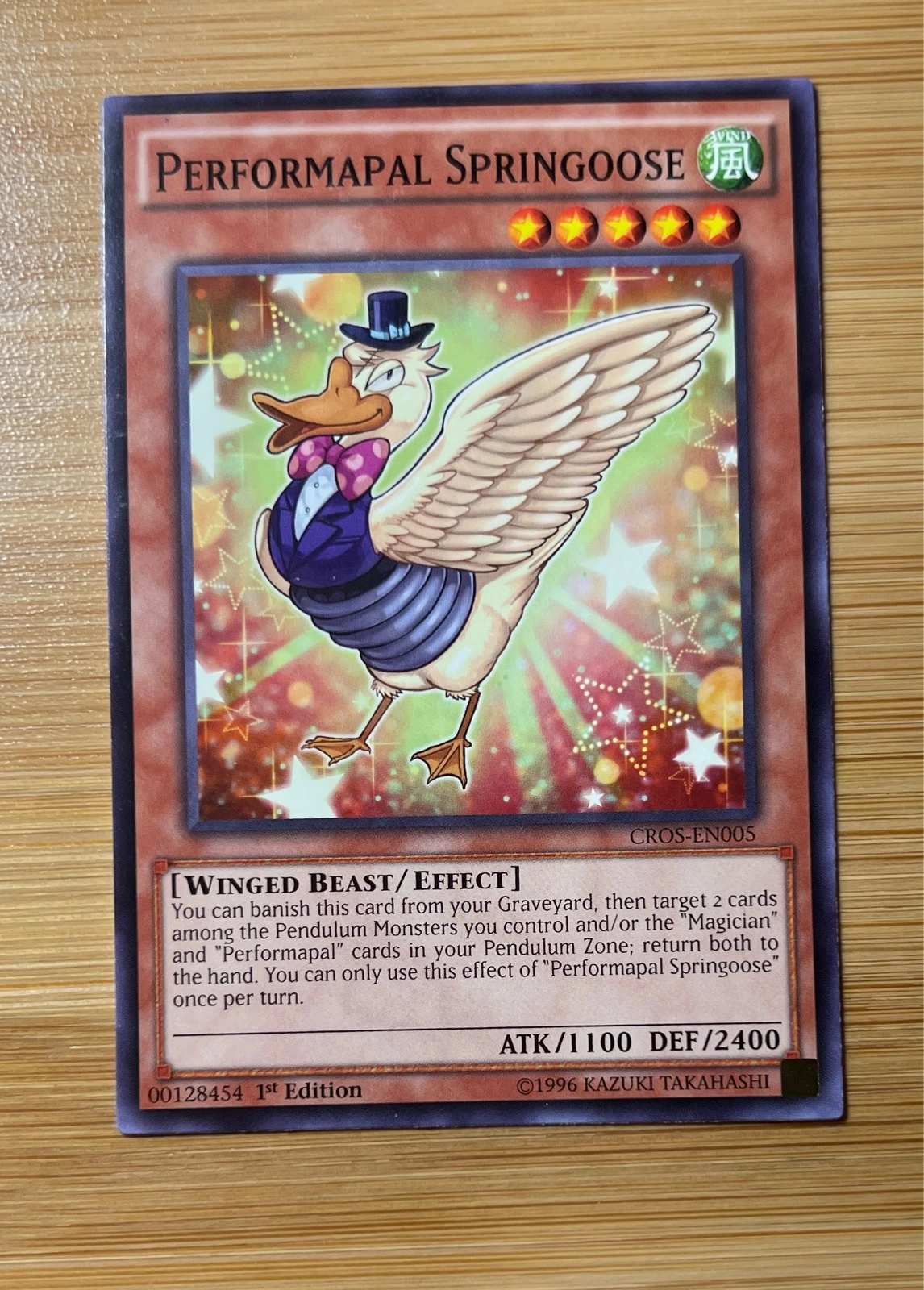 Performapal Springoose - Crossed Souls #CROS-EN005