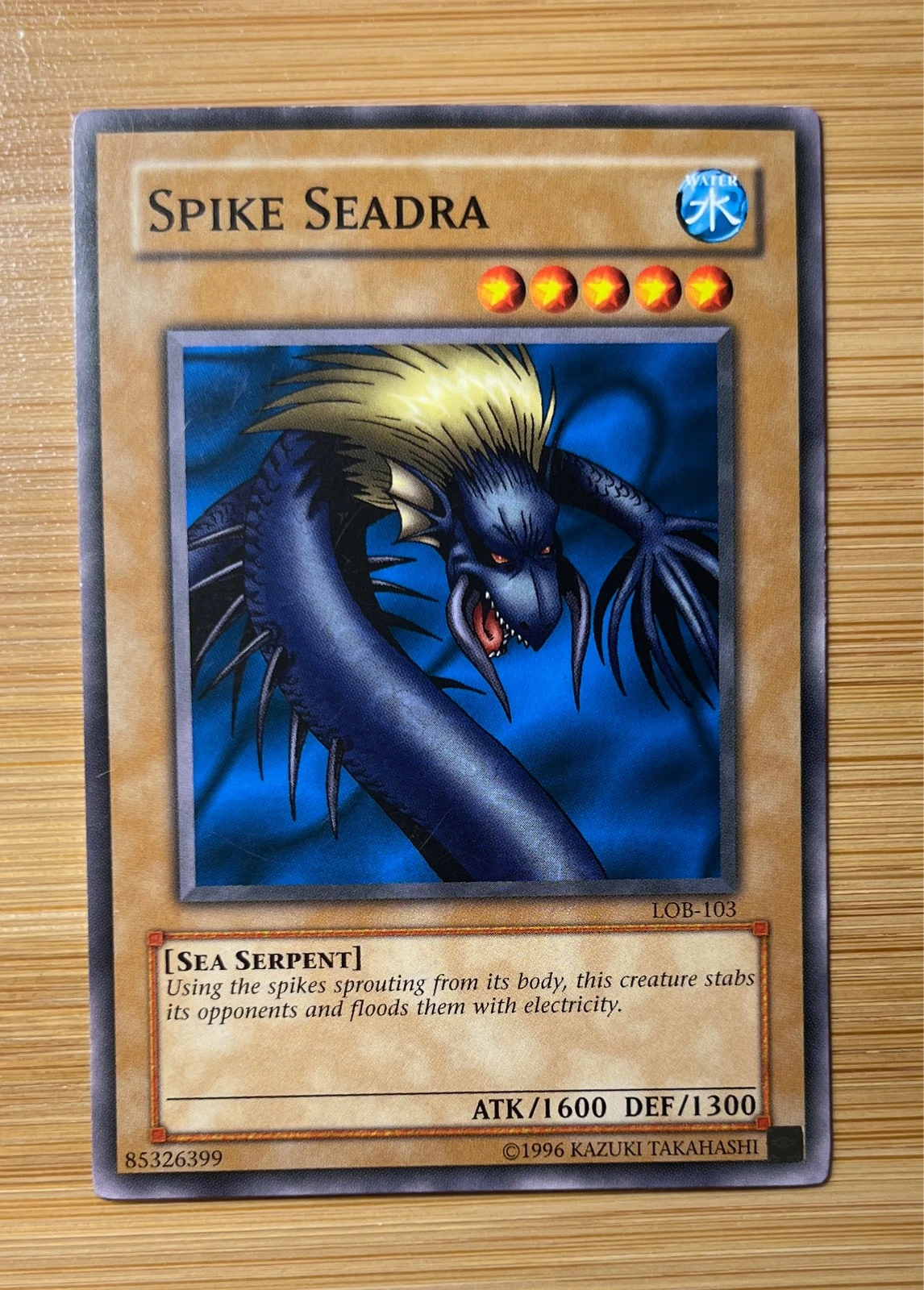 Spike Seadra - Legend of Blue Eyes White Dragon #LOB-103