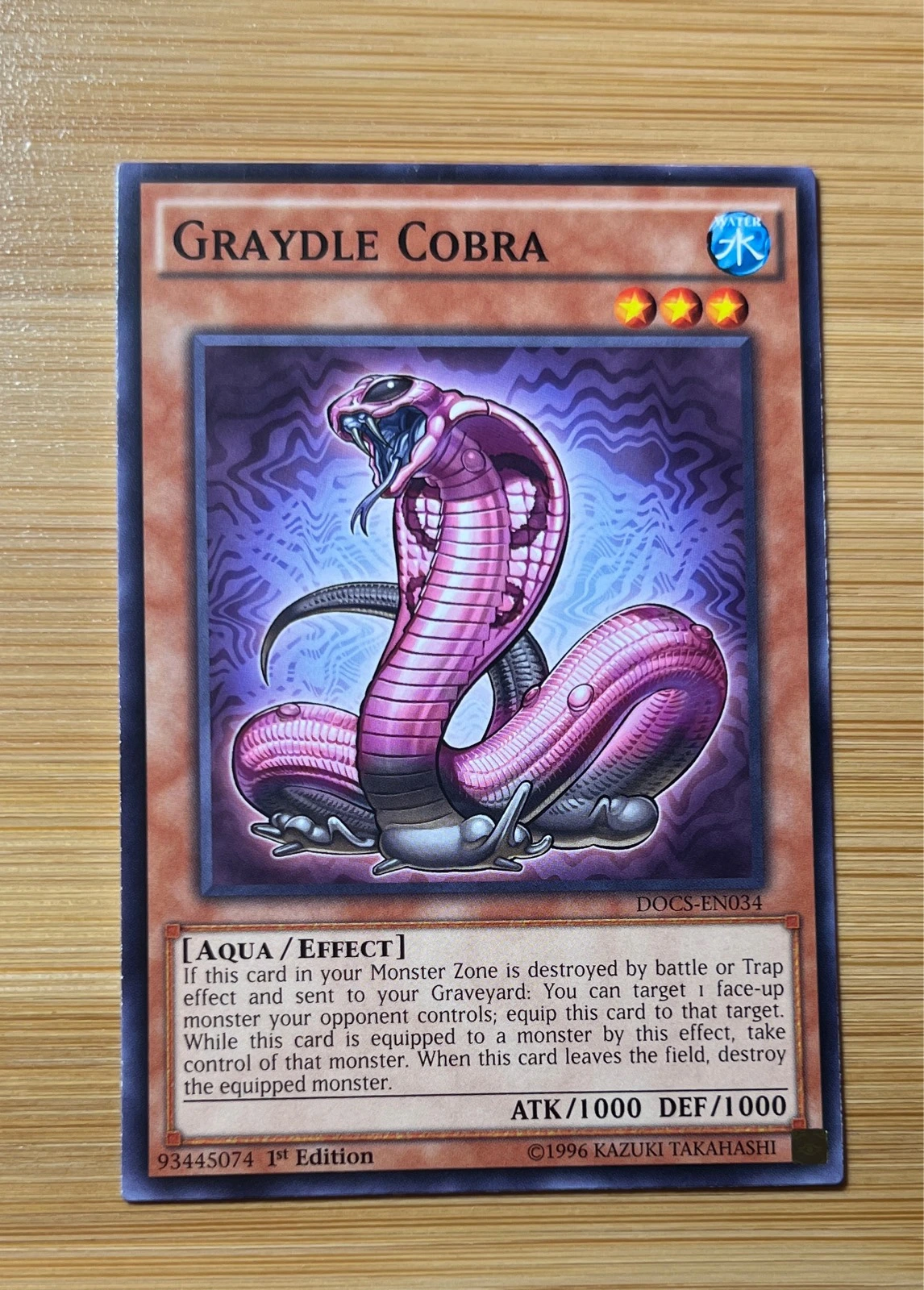Graydle Cobra - Dimension of Chaos #DOCS-EN034