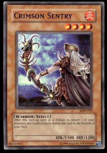 Crimson Sentry - Labyrinth of Nightmare #LON-033